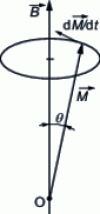 Figure 2 - Larmor precession