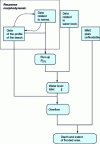 Figure 3 - Methodology suggested by the FLOODsite project to determine the depth and extent of flooded areas for risk mapping [9].