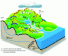 Figure 1 - Diagram of a watershed [6].