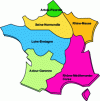 Figure 2 - French watershed division [7].