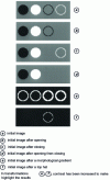 Figure 10 - Images of mathematical morphology transformations