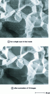 Figure 32 - Rapid scan observation of brittle fracture in steel