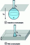 Figure 21 - Microanalysis volumes X