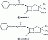 Figure 8 - Structures of natural penicillins