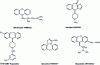 Figure 16 - Structures of some H1 antihistamines