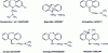 Figure 18 - Structures of some tricyclic antidepressants