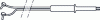 Figure 18 - Two-wire cord for a four-wire microhmmeter