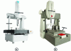 Figure 1 - Examples of CMMs (a) with moving gantry and fixed table, (b) with fixed gantry and moving table (Hexagon Manufacturing Intelligence)