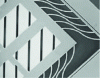 Figure 15 - Seismic mass suspended by 188 microbeams 9  wide and 1.5  thick (Doc. Endevco)