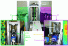 Figure 15 - Experimental setup for 2-dye PIV/PLIF coupling applied to the study of a two-phase mixture in a Taylor-Couette flow in the presence of a solid dispersed phase