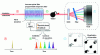 Figure 20 - Ultrafast imaging device by shaping the spectro-temporal profile of an ultrashort pulse using an opto-acoustic mechanism (schematic diagram)