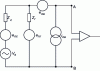 Figure 20 - Impedance sensor Zc at amplifier input terminals, with impedance matching dipole Zr