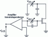 Figure 27 - Diagram of the transimpedance amplifier circuit