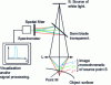 Figure 3 - Principle of extended-field confocal microscopy (source: STIL)