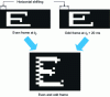 Figure 3 - Combination of even and odd frames for camera-mode type