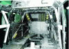 Figure 11 - Internal framework of a TGV driver's cab