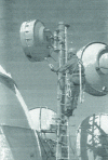 Figure 11 - Field and/or magnetic induction measurement on a telecom tower (photo: Narda Safety Test Solutions)