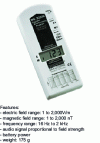 Figure 9 - Portable low-frequency electromagnetic field detector (GigaHertz solutions)