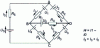Figure 4 - Wheatstone's general six-branch network