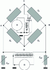 Figure 9 - Practical realization of a Wheatstone bridge