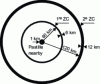 Figure 10 - Detection rings for zones of convergence
(ZC)