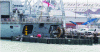 Figure 13 - An example of independent towing:
the frigate St Albans T23 (UK) in dock [19].