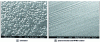 Figure 6 - Surface condition of untreated and plasma-treated polycarbonate membranes coated with hydrophilic polymer (HPMC) after 1 month in rat peritoneal cavity