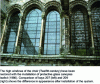 Figure 15 - Protective laminated glass windows, Saint-Rémi basilica, former abbey of Reims (Marne)