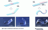 Figure 3 - Programming the shape of PDMS bilayers via localized patterning of PDMS + silica oil (reproduced with permission from [16])