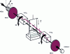 Figure 12 - Diagram of the Jamin-Fabry-Perot interferometer used to study the dynamics of a soap film.