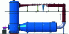 Figure 4 - The
cavitation tunnel at IRENav (source : Gaugain, 2013 ; © École Navale)