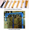 Figure 33 - Prototype parallel robots with wooden bodies [136].