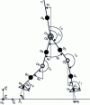 Figure 12 - Modeling the seven-body robot