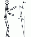 Figure 6 - Inverted double-pendulum model to control a humanoid robot