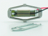 Figure 5 - View of a piezoelectric actuator with integrated mechanical amplifying structure (Cedrat Technologies APA®60S)