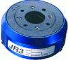 Figure 17 - 6-axis JR3 sensor equipped with wire gauges (range: 0.5 N to 12,000 N, diameter: 50 mm to 160 mm, thickness: 25 mm to 50 mm)