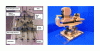 Figure 4 - On the left, a robotic assistant developed by [23]. Right, automated force feedback system developed by [27].