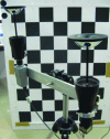 Figure 11 - Panoramic stereovision bench with cata-dioptric cameras
