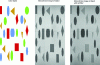 Figure 13 - Effect of a red filter on the acquisition of colored objects with a monochrome camera – Red and yellow objects appear brighter than blue or green ones.