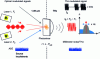 Figure 8 - Photomixing principle for THz generation