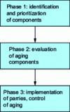 Figure 8 - The main phases of an ageing study