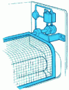 Figure 10 - Two-switch locking device with positive opening action