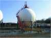 Figure 6 - Overhead LPG storage sphere (source Antargaz)