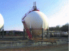 Figure 6 - Overhead LPG storage sphere (source: Antargaz)