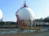 Figure 7 - LPG storage sphere (source Antargaz)