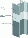 Figure 6 - Protecting steel sections with intumescent paint