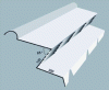 Figure 11 - Aerated flange half-ridge with snow guard (© Société Bacacier)