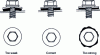 Figure 24 - Tightening screws for surface mounting (© TI drawing)