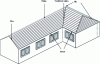 Figure 13 - Roofing details L-shaped building