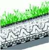 Figure 6 - Sloping green roof (source Ecovegetal)